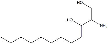 2-Aminododecane-1,3-diol 구조식 이미지