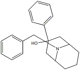 9-Benzyl-3-phenyl-9-azabicyclo[3.3.1]nonan-3-ol Structure