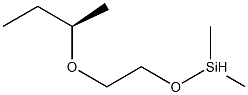 [R,(-)]-sec-Butoxyethoxydimethylsilane Structure