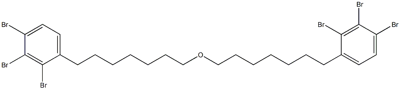 2,3,4-Tribromophenylheptyl ether 구조식 이미지