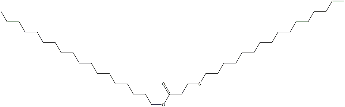 3-(Hexadecylthio)propionic acid octadecyl ester 구조식 이미지