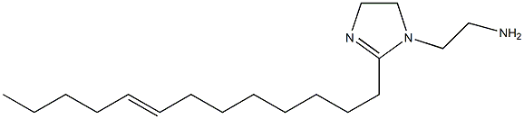 1-(2-Aminoethyl)-2-(8-tridecenyl)-2-imidazoline Structure