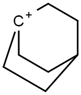 Bicyclo[2.2.2]octane-1-ylium 구조식 이미지
