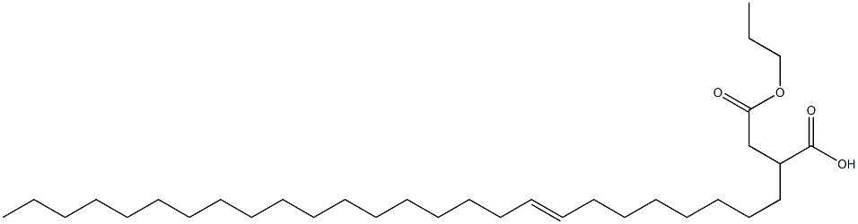 2-(8-Hexacosenyl)succinic acid 1-hydrogen 4-propyl ester Structure