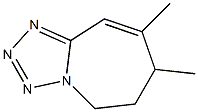 6,7-Dihydro-5,6-dimethyl-8H-1,2,3,8a-tetraazaazulene Structure