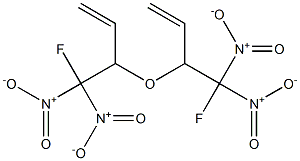 Ethenyl(2-fluoro-2,2-dinitroethyl) ether 구조식 이미지