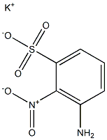 3-Amino-2-nitrobenzenesulfonic acid potassium salt 구조식 이미지