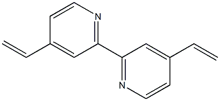 4,4'-Divinyl-2,2'-bipyridine Structure