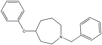 1-Phenylmethyl-4-phenoxyhexahydro-1H-azepine Structure