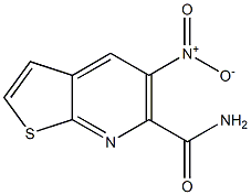 5-Nitrothieno[2,3-b]pyridine-6-carboxamide 구조식 이미지