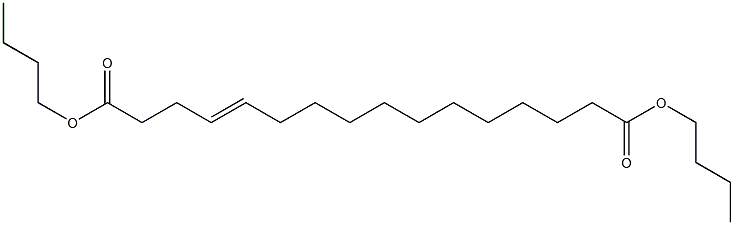4-Hexadecenedioic acid dibutyl ester Structure