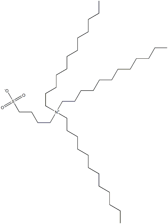 N,N-Didodecyl-N-(4-sulfonatobutyl)-1-dodecanaminium 구조식 이미지