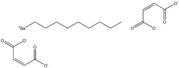Bis(maleic acid 1-nonyl)barium salt 구조식 이미지