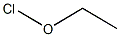 Hypochlorous acid ethyl ester Structure