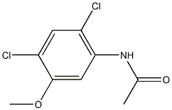 3'-Methoxy-4'-chloro-6'-chloroacetanilide Structure