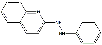 1-Phenyl-2-(2-quinolyl)hydrazine 구조식 이미지