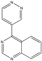 4-(4-Pyridazinyl)quinazoline 구조식 이미지