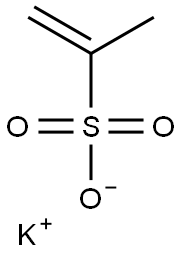 1-Propene-2-sulfonic acid potassium salt Structure