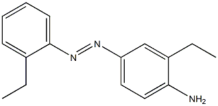 2,3'-Diethyl-4'-aminoazobenzene Structure