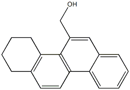 1,2,3,4-Tetrahydrochrysene-5-methanol 구조식 이미지