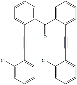 2-Chlorophenylethynylphenyl ketone Structure