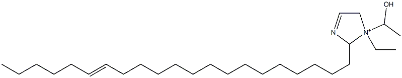 1-Ethyl-2-(15-henicosenyl)-1-(1-hydroxyethyl)-3-imidazoline-1-ium Structure