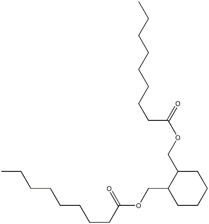 1,2-Cyclohexanedimethanol dinonanoate 구조식 이미지