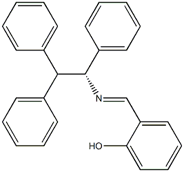 (+)-o-[N-[(R)-1,2,2-Triphenylethyl]formimidoyl]phenol Structure