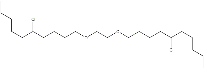 1,1'-[1,2-Ethanediylbis(oxy)]bis(5-chlorodecane) Structure