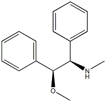 (1R,2S)-1,2-Diphenyl-N-methyl-2-methoxyethan-1-amine 구조식 이미지