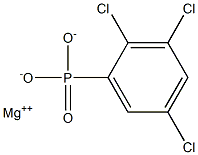 2,3,5-Trichlorophenylphosphonic acid magnesium salt Structure