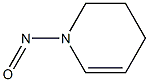 1,2,3,4-Tetrahydro-1-nitrosopyridine 구조식 이미지