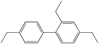 2,4,4'-Triethyl-1,1'-biphenyl Structure