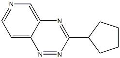 3-Cyclopentylpyrido[3,4-e]-1,2,4-triazine 구조식 이미지