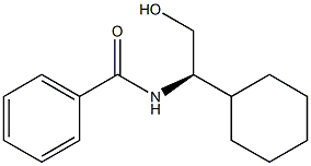 (+)-N-[(R)-1-Cyclohexyl-2-hydroxyethyl]benzamide Structure