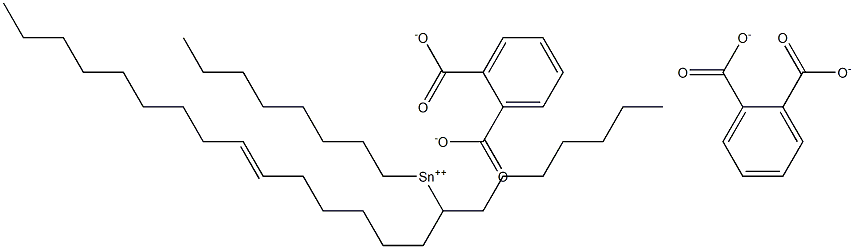 Bis[phthalic acid 1-(6-pentadecenyl)]dioctyltin(IV) salt 구조식 이미지