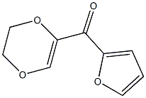 5-(2-Furoyl)-2,3-dihydro-1,4-dioxin Structure