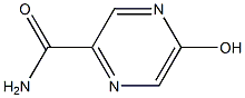 5-Hydroxypyrazine-2-carboxamide 구조식 이미지