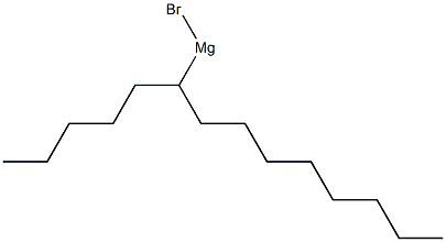 (1-Pentylnonyl)magnesium bromide Structure