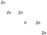 Vanadium pentazinc 구조식 이미지