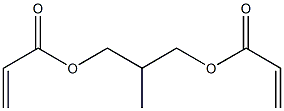 Bisacrylic acid 2-methyl-1,3-propanediyl ester 구조식 이미지