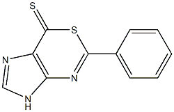 5-Phenylimidazo[4,5-d][1,3]thiazine-7(3H)-thione 구조식 이미지