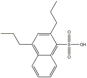 2,4-Dipropyl-1-naphthalenesulfonic acid 구조식 이미지