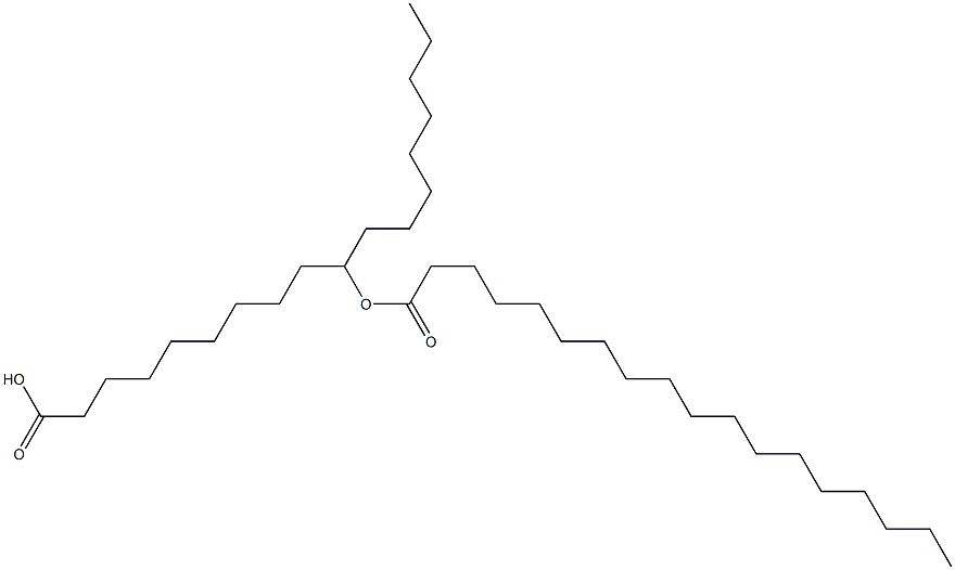 10-Stearoyloxyoctadecanoic acid 구조식 이미지