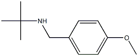 4-Methoxybenzyl tert-butylamine 구조식 이미지