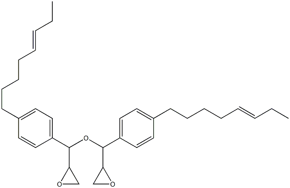 4-(5-Octenyl)phenylglycidyl ether 구조식 이미지