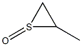 Propylene sulfoxide Structure