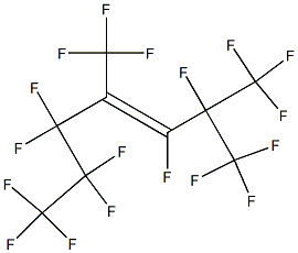 1,1,1,2,3,5,5,6,6,7,7,7-Dodecafluoro-2,4-bis(trifluoromethyl)-3-heptene Structure