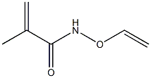 N-(Ethenyloxy)methacrylamide 구조식 이미지