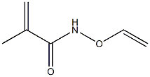 N-(Ethenyloxy)methacrylamide Structure